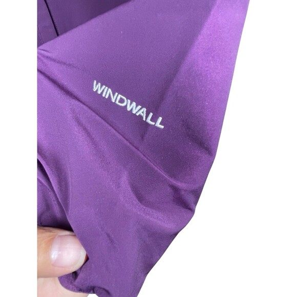 North Face Jacket Adult Small S Currant Purple Easy Wind Full-Zip Jacket EUC - Picture 7 of 14